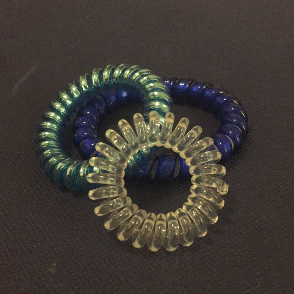 Stretchy Rubber Hairband Set